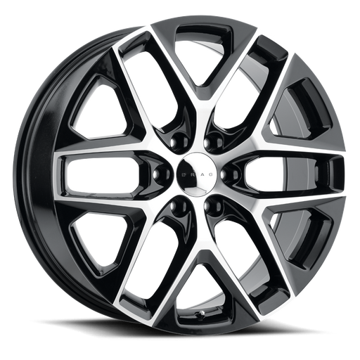 Drag DR85 Gloss Black Machined Face