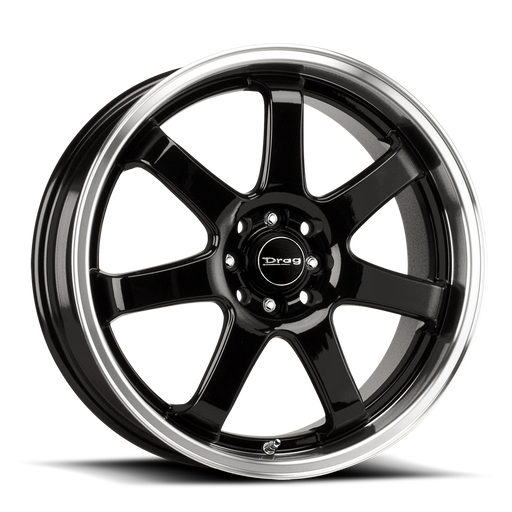 Drag DR35 Gloss Black Machined Lip