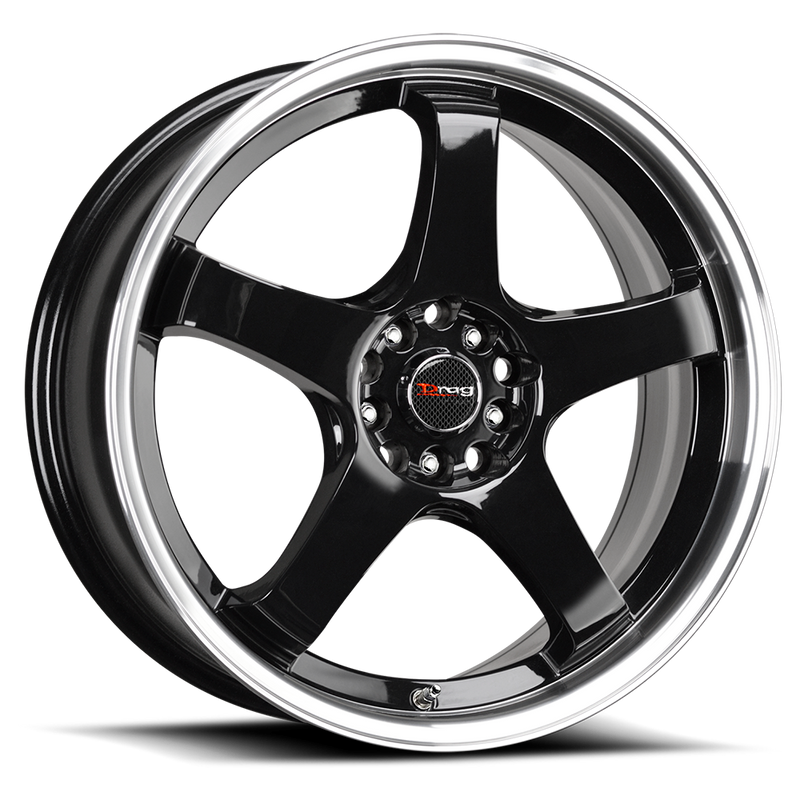Drag DR63 Gloss Black Machined Lip