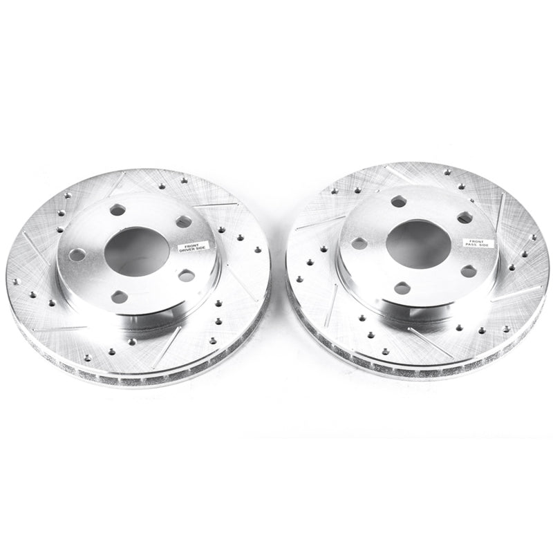 Power Stop 91-95 Toyota MR2 Rotors avant Evolution percés et rainurés - Paire