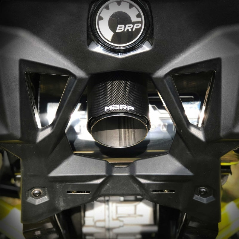 MBRP 18-19 Can-Am Maverick Sport 1000R Sortie centrale d'échappement à enfiler - Série Performance
