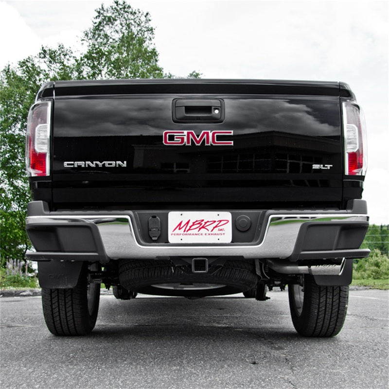 MBRP 2015 Chevy/GMC Colorado/Canyon 2.5L &amp; 3.6L aluminisé 3po C/B sortie latérale simple