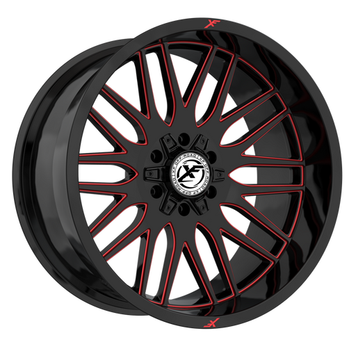 XF OFFROAD XF-240 Black Milled Red
