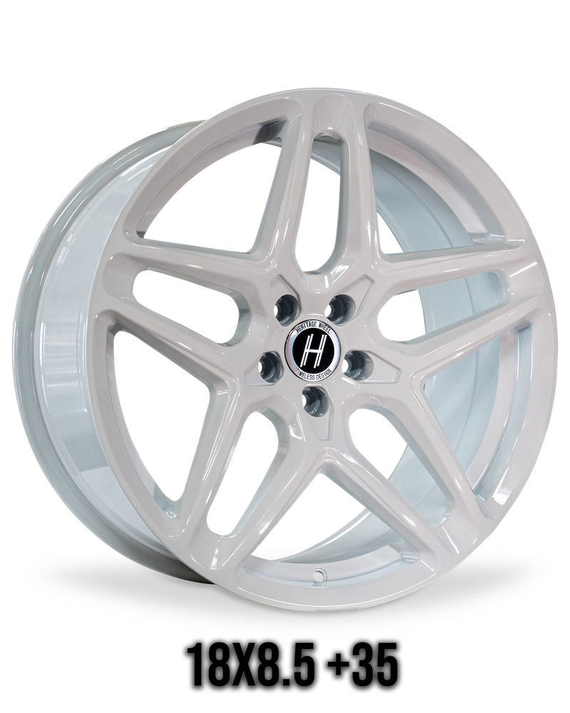 Heritage Wheel EBISU MonoC White 18x8.5