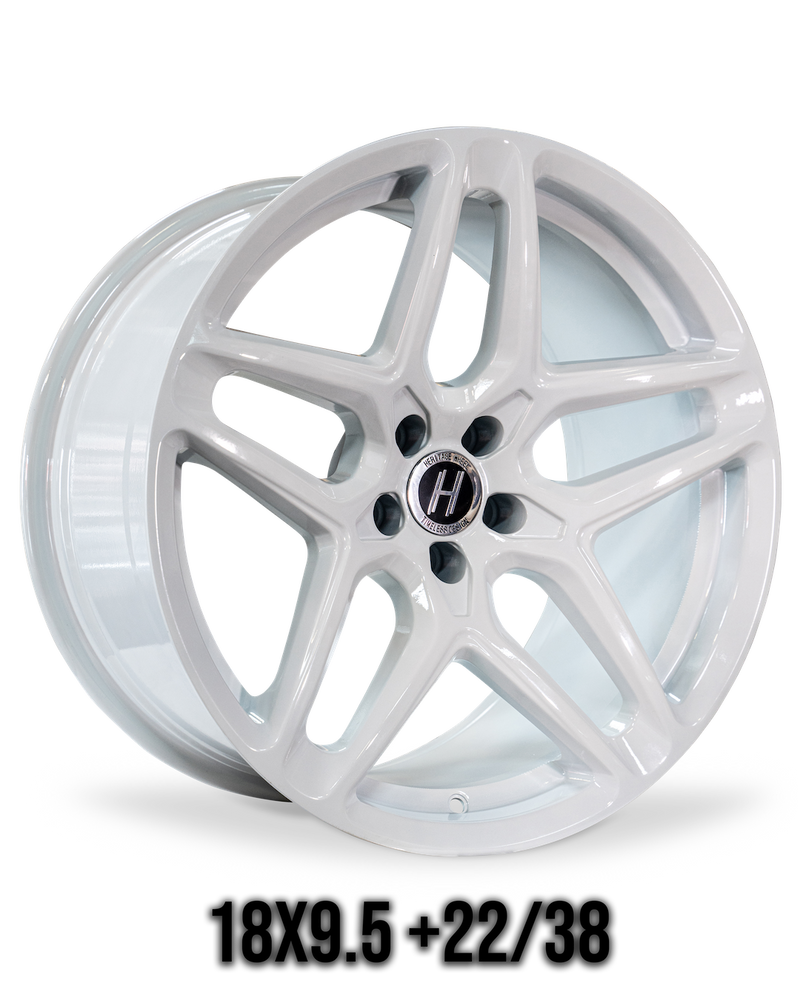 Heritage Wheel EBISU MonoC White 18x9.5