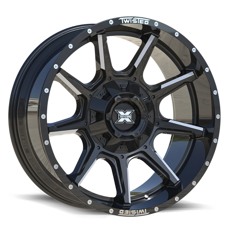 TWISTED OFF-ROAD TW2 Gloss Black Milled