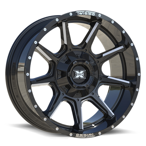 TWISTED OFF-ROAD TW2 Gloss Black Milled