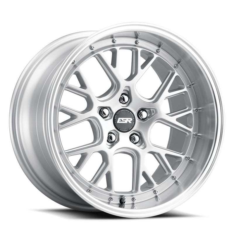 ESR CS11 19x8.5 5x120 ET30 Hyper Silver / Machined Lip **Pair of 2 Wheels**