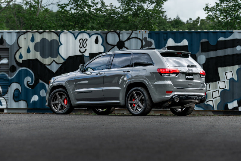 MBRP 2012+ Jeep Grand Cherokee SRT 6.4L Échappement catback aluminisé à double sortie arrière - Embouts T304