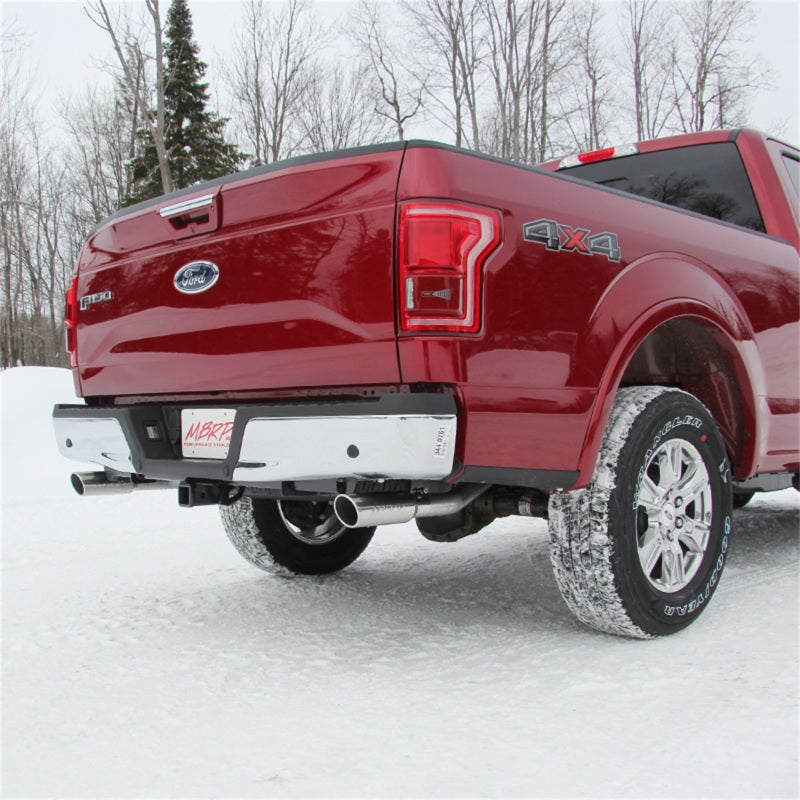 MBRP 2015 Ford F-150 5.0L 3in Cat Back Dual Split Rear Exit AL Système d'échappement