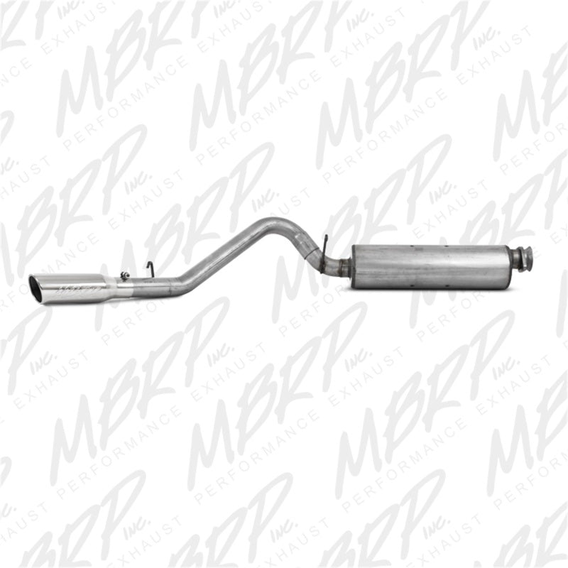 MBRP 2000-2006 Jeep Wrangler (JK) Inline-4 2.5L Inline-6 ​​4.0L Cat Back Single Side