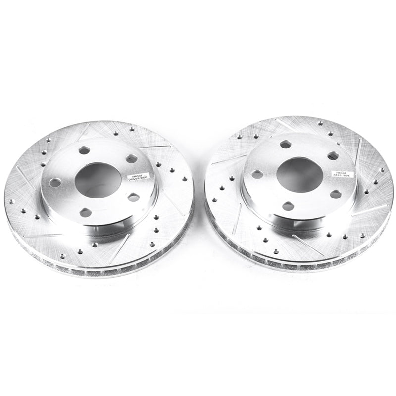 Power Stop 91-95 Toyota MR2 Rotors avant Evolution percés et rainurés - Paire