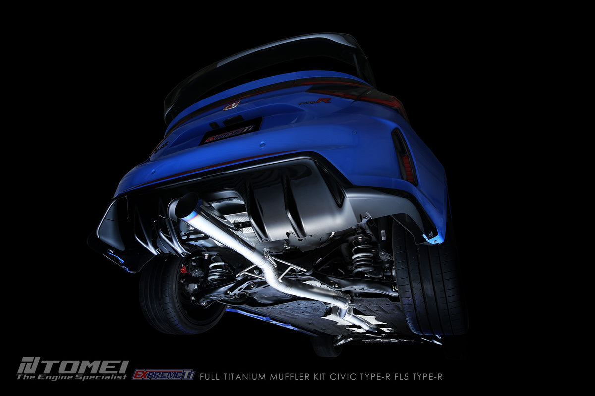 Tomei Expreme Ti Full Titanium Muffler Type R Single 2023-2024 Honda Civic Type R (FL5)