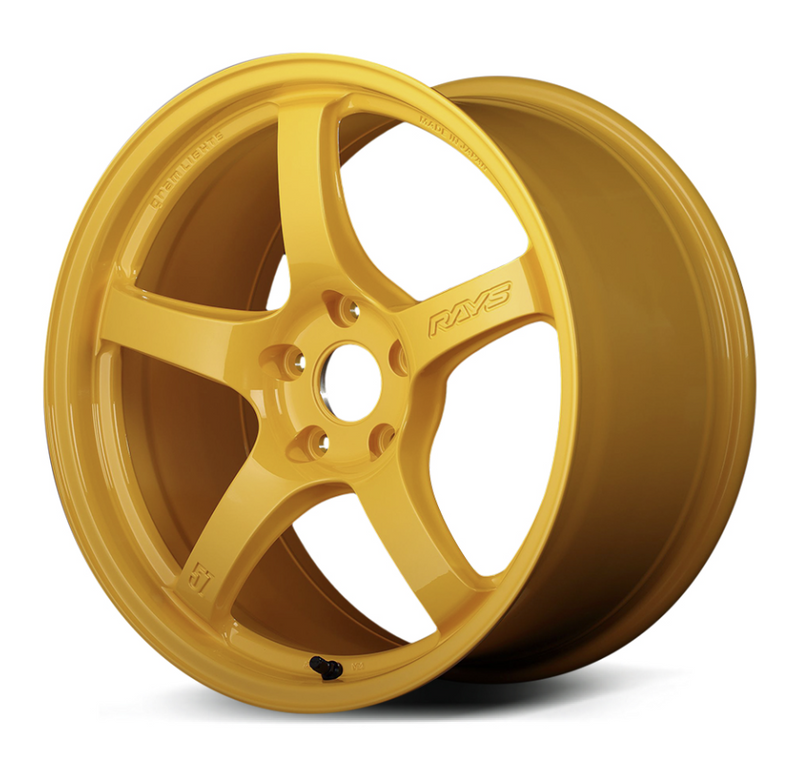 RAYS Gram Lights 57CR 2324 LTD 18x9.5 5x100 ET38 (MACH YELLOW) (WXZ) **SET OF 4**