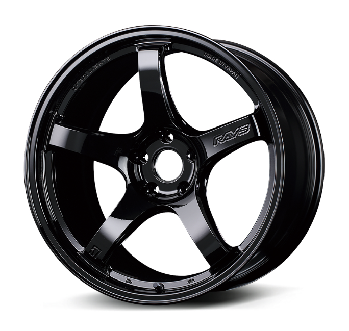 RAYS Gram Lights 57CR 18x9.5 5x100 ET38 (GLOSSY BLACK) (GX) **SET OF 4**