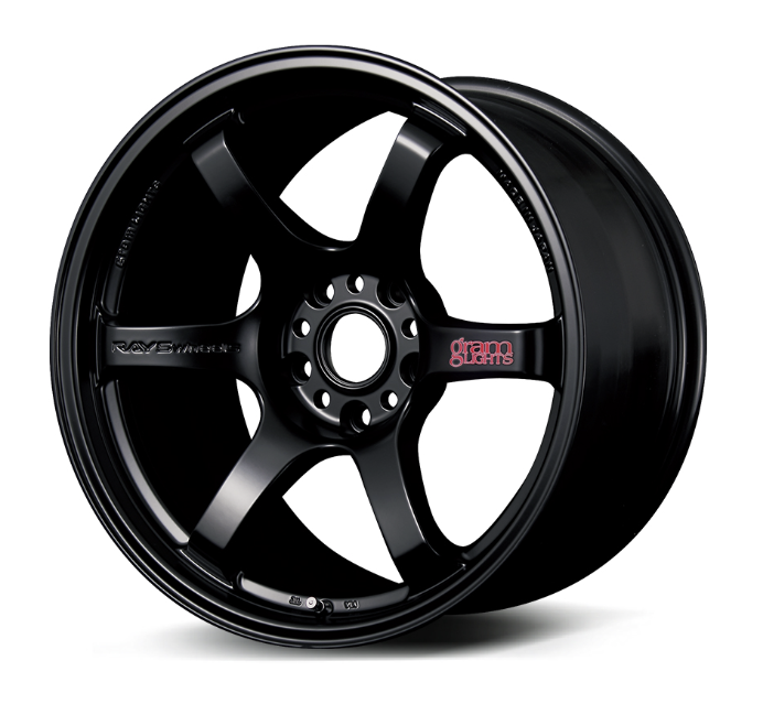 RAYS Gram Lights 57DR 18x9.5 5x114.3 ET12 (SEMI GLOSS BLACK) (SB) **SET OF 4**
