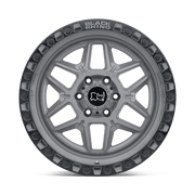 Black Rhino KELSO Battleship Gray W/ Black Ring