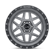 Black Rhino KELSO Battleship Gray W/ Black Ring