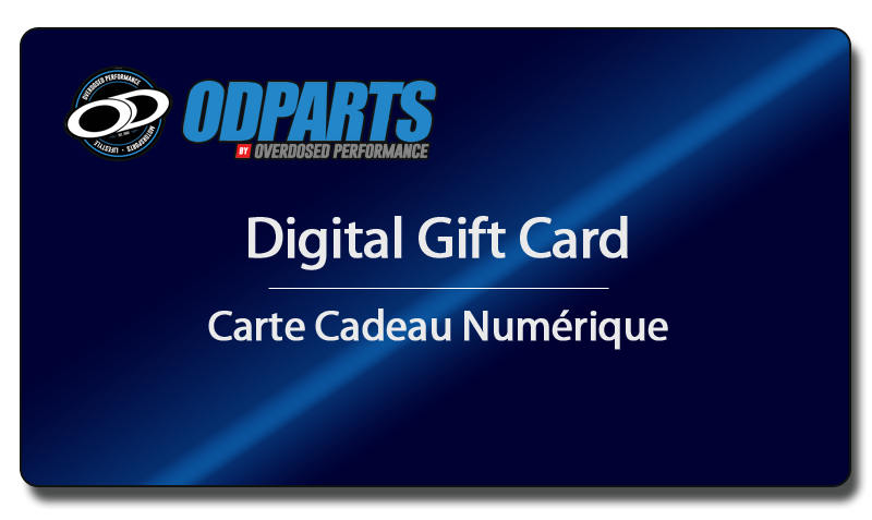 Carte-cadeau numérique OverDosed Performance