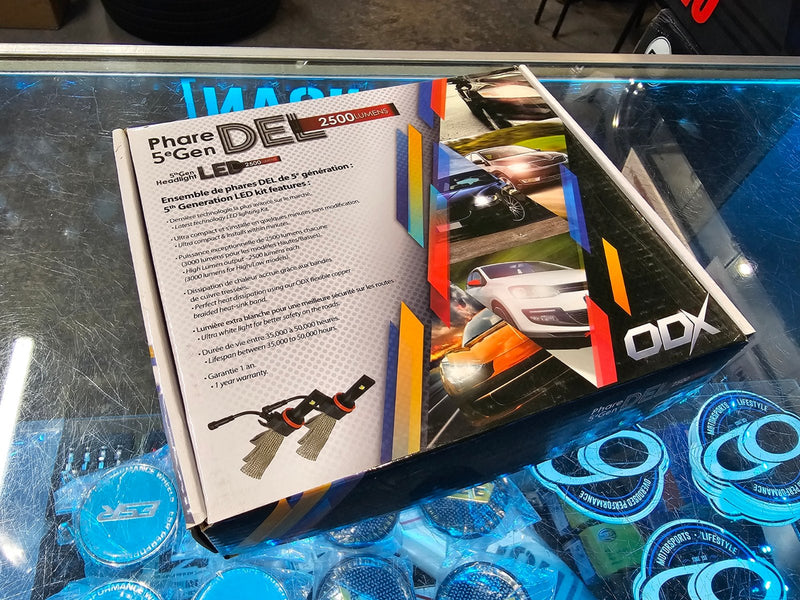 ODX 2500 Lumen LED Kit H4 (Box of 2 bulbs) **Clearance**
