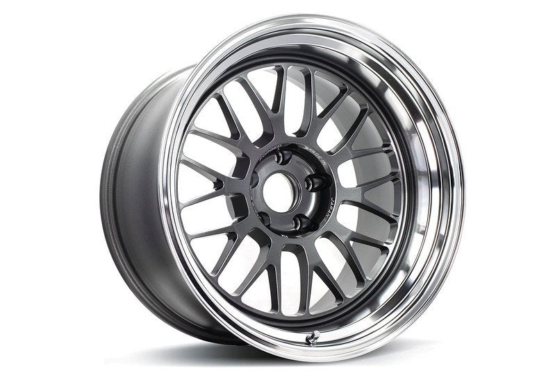 Volk Racing 21A 18x11.0 5x114.3 ET-10 (DARK GUNMETAL / RIM DC) (VC) **SET OF 4**
