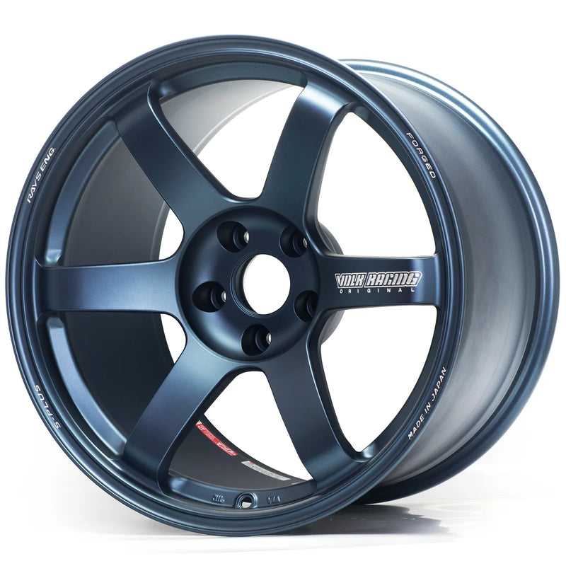 Volk Racing TE37 SAGA S-PLUS 18x9.5 5x100 ET43 (MATTE BLUE GUNMETAL) **SET OF 4**