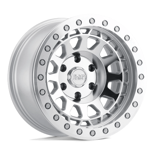 Black Rhino PRIMM Silver W/ Mirror Face & Machined Ring
