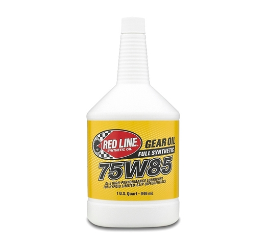 RED LINE 75W85 GL-5 GEAR OIL, QUART