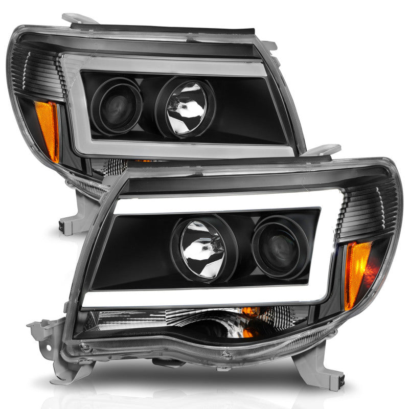 ANZO 05-09 Phares de style barre lumineuse de projecteur Toyota Tacoma avec barre lumineuse C