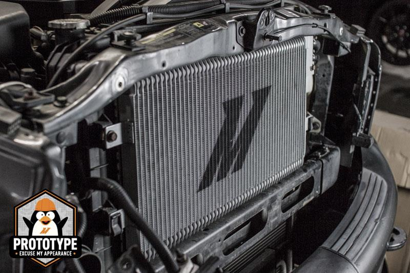 Radiateur de transmission Mishimoto pour Dodge Ram 5.9L/6.7L Cummins 2003-2009