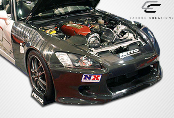 2000-2009 Honda S2000 Carbon Creations OEM Look Fenders - 2 Piece