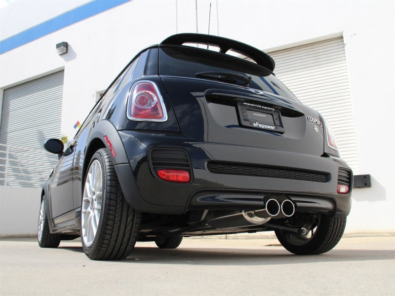 aFe MACHForce XP Pot d'échappement arrière Cat 07-13 Mini Cooper S L4 1,6 L (Turbo) R56/R57/R58