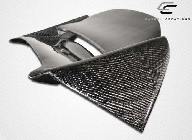 2002-2005 Honda Civic Si HB Carbon Creations Type M Roof Window Wing Spoiler - 1 Piece