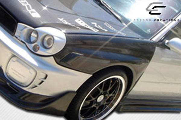 2002-2003 Subaru Impreza WRX STI Carbon Creations OEM Look Ailes - 2 pièces