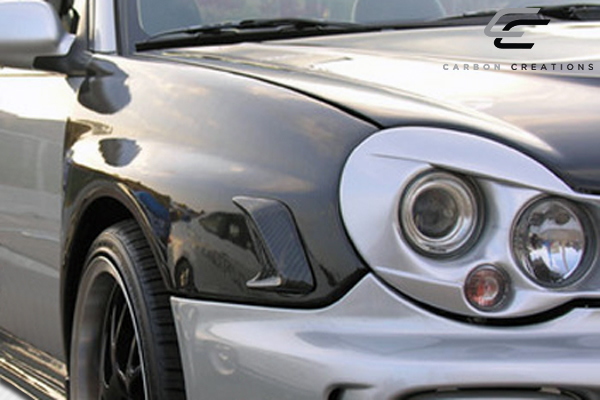 2002-2003 Subaru Impreza WRX STI Carbon Creations OEM Look Ailes - 2 pièces