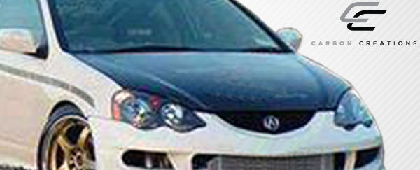 2002-2006 Acura RSX Carbon Creations Dritech OEM Look Hood - 1 Piece