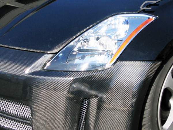 2003-2008 Nissan 350Z Z33 Carbon Creations N-1 Couverture de pare-chocs avant - 1 pièce