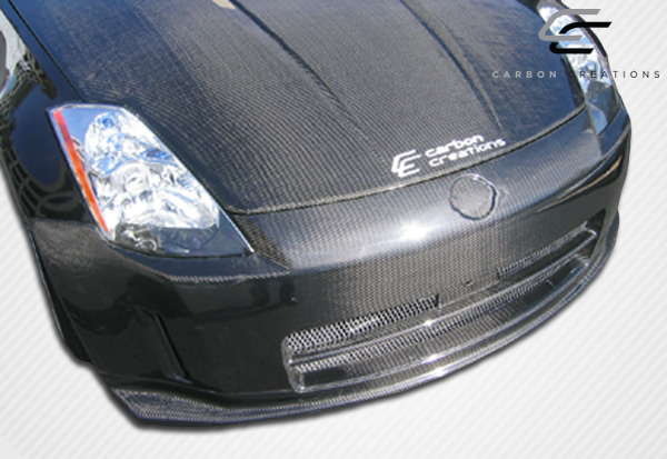 2003-2008 Nissan 350Z Z33 Carbon Creations N-1 Front Bumper Cover - 1 Piece