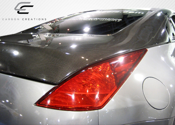 2003-2008 Nissan 350Z Z33 Coupe Carbon Creations OEM Look Trunk - 1 Piece