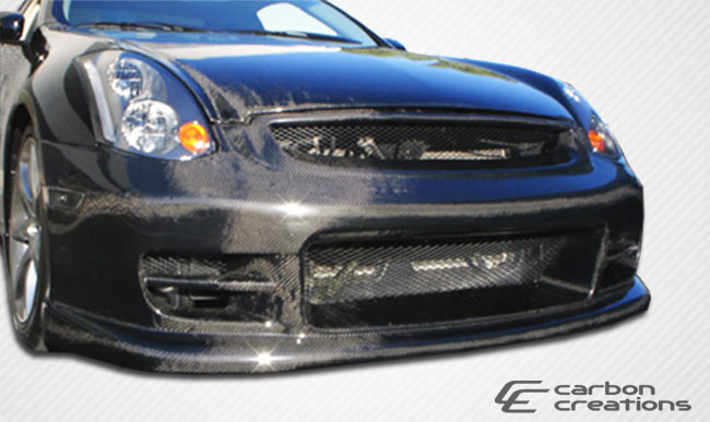 2003-2007 Infiniti G Coupe G35 Carbon Creations TS-1 Front Bumper Cover - 1 Piece