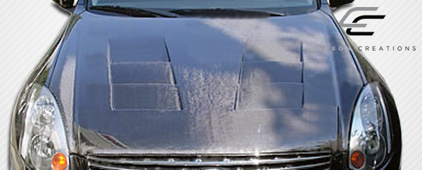 2003-2007 Infiniti G Coupe G35 Carbon Creations Dritech TS-1 Hood - 1 Piece