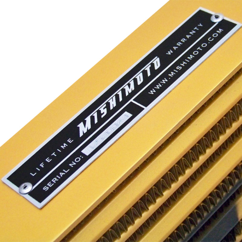 Intercooler M-Line Or Édition Spéciale Mishimoto Eat Sleep Race