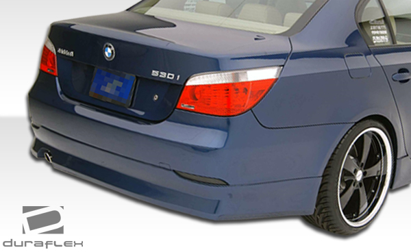2004-2007 BMW Série 5 E60 4DR Polyuréthane Zenetti Lèvre arrière sous Spoiler Air Dam - 1 pièce (S)