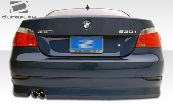 2004-2007 BMW Série 5 E60 4DR Polyuréthane Zenetti Lèvre arrière sous Spoiler Air Dam - 1 pièce (S)