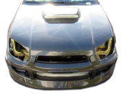 2004-2005 Subaru Impreza WRX STI Carbon Creations STI Look Hood - 1 Piece