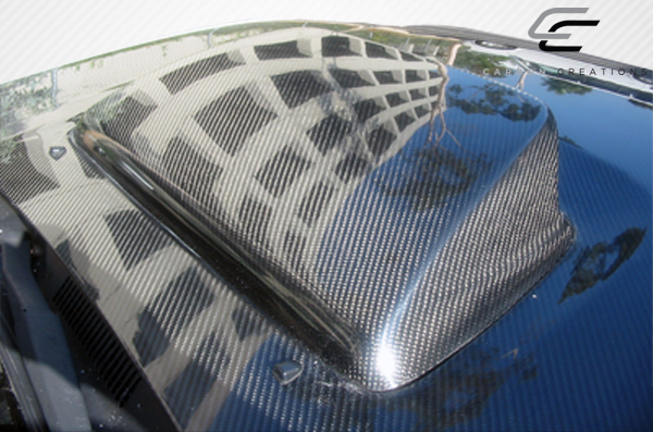 2004-2005 Subaru Impreza WRX STI Carbon Creations STI Look Hood - 1 Piece