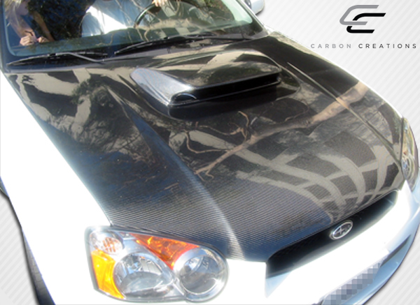 2004-2005 Subaru Impreza WRX STI Carbon Creations STI Look Hood - 1 Piece
