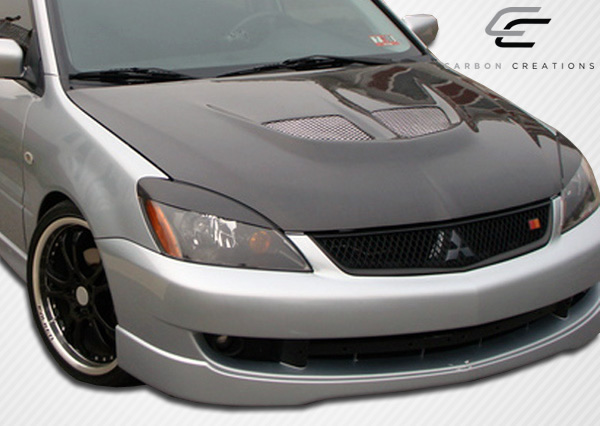 2004-2007 Mitsubishi Lancer Carbon Creations Evo Hood - 1 Piece