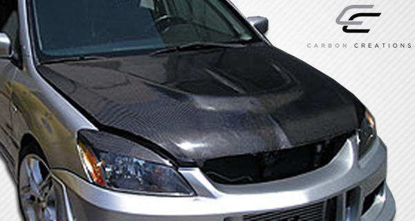 2004-2007 Mitsubishi Lancer Carbon Creations Evo Hood - 1 Piece