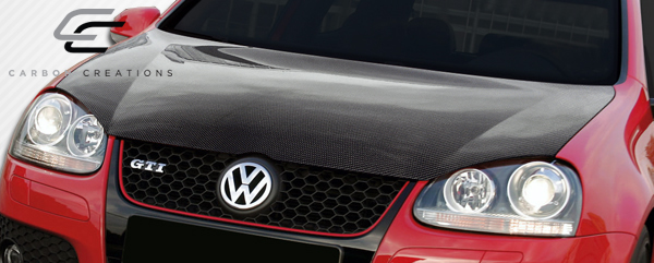2005-2010 Volkswagen Jetta / 2006-2009 Golf GTI Rabbit Carbon Creations OEM Look Hood - 1 Piece